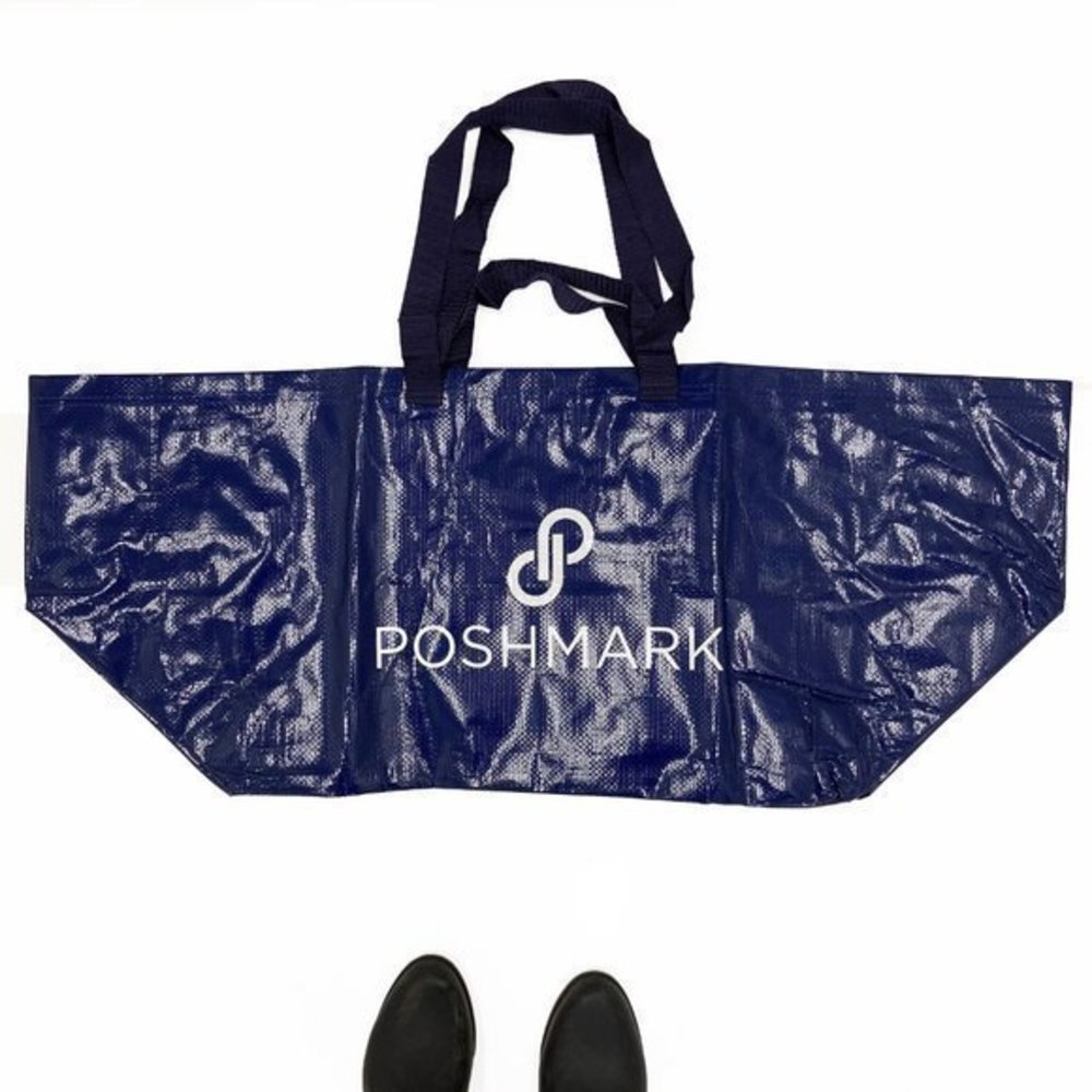 Oversized Double Handle Tote - Picture 7 of 11
